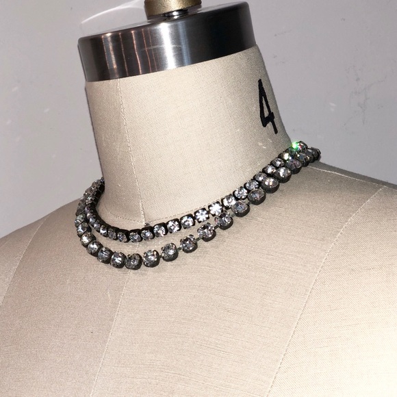 2/$50 Gorgeous Rhinestone necklace. - Picture 5 of 5
